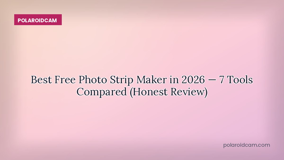 Best Free Photo Strip Maker in 2026 — 7 Tools Compared (Honest Review)