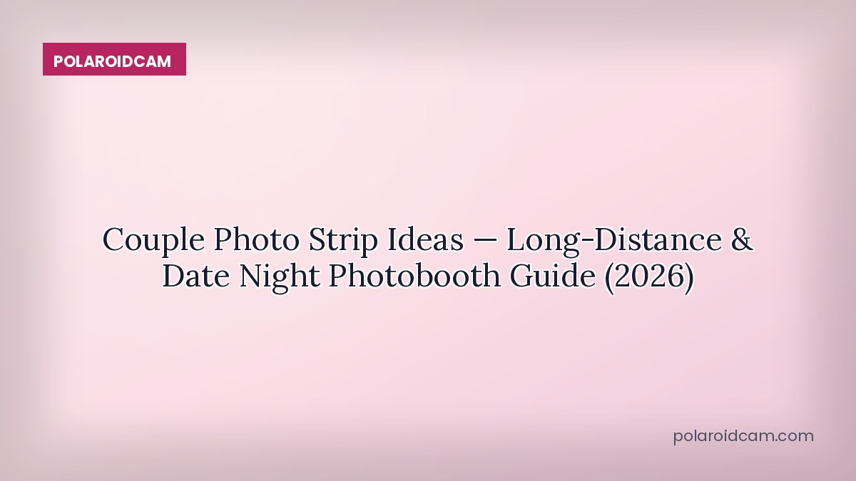 Couple Photo Strip Ideas — Long-Distance & Date Night Photobooth Guide (2026)
